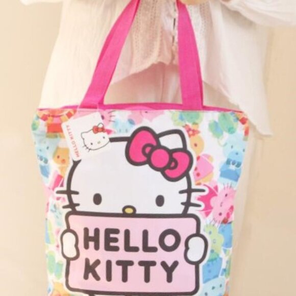 Hello Kitty Shopping Tote Shoulder Bag - Picture 3 of 4